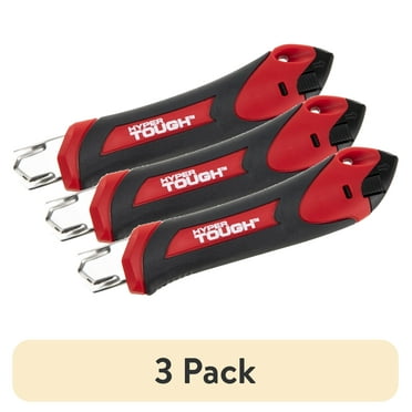 (3 pack) Hyper Tough 18 mm Snap-off Utility Knife TU44078B