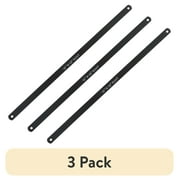 (3 pack) Hyper Tough 2-Pack Carbon Steel Hacksaw Blades