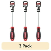 (3 pack) Hyper Tough #2 x 6 inch Phillips Screwdriver
