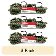 (3 pack) Hyper Tough 36 inch Standard Rubber Bungee Cords, Camo, 2 Pack