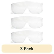 (3 pack) Hyper Tough Clear Safety Glasses with Z87.1 Poly-Carbonate Lens Fit-over HTS-690460