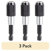 3 pack Hyper Tough Quarter inch Drive Magnetic Bit Holder AU85038K, New Condition, Socket Wrenches & Sets