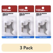 (3 pack) Hyper Tough Satin Nickel Hinge Pin Door Stop