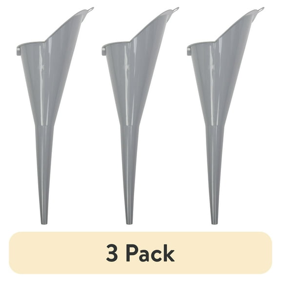 (3 pack) Hyper Tough Small Vehicle Engine Funnel Type, Htsmf-2020, Gray