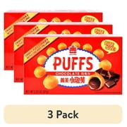 (3 pack) I MEI Chocolate Puffs, 2.01 oz