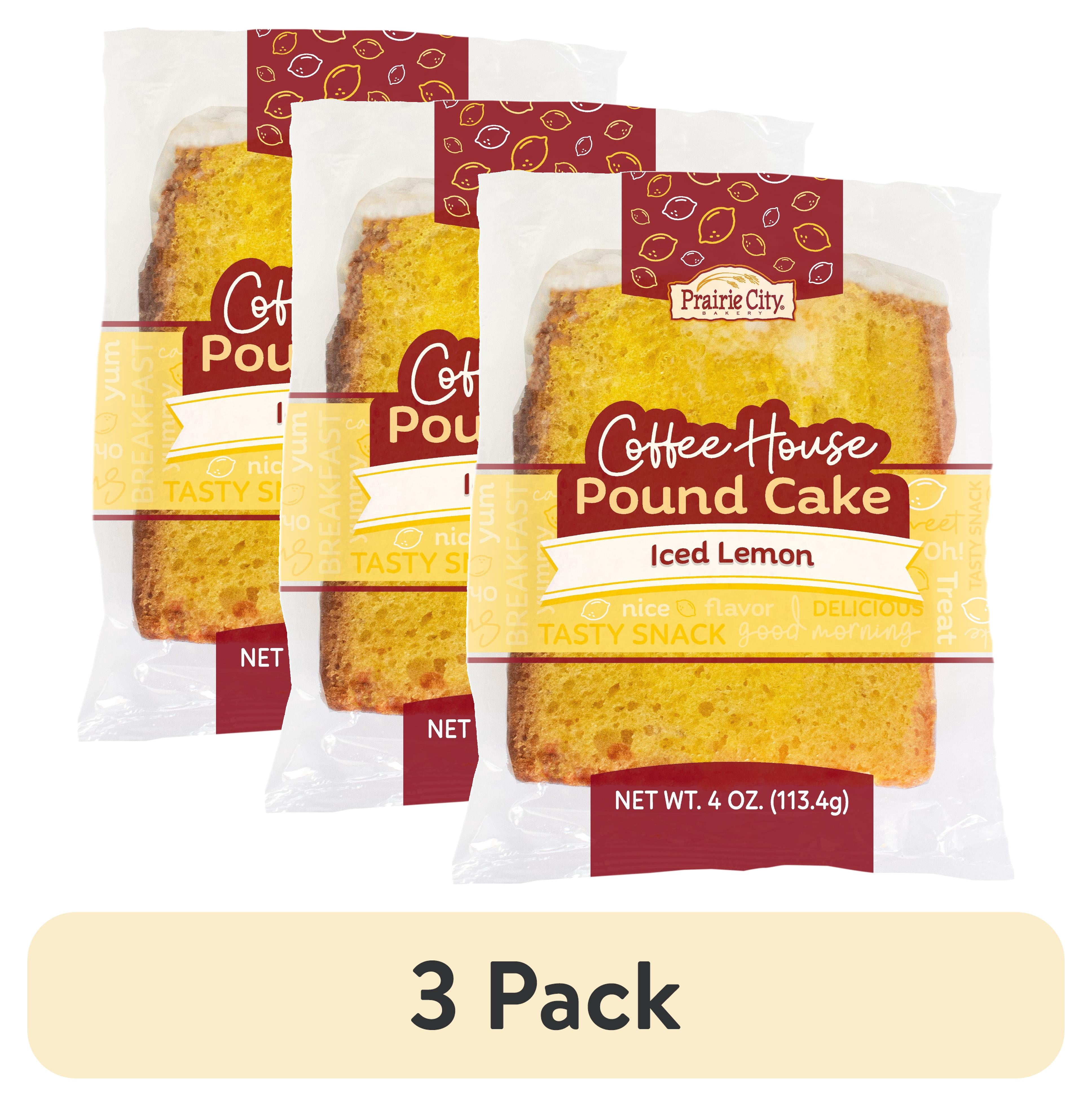 (3 pack) I.W. Iced Lemon Coffee House Pound Cake
