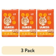 3 pack Iams Proactive Health Dry Cat Food, Chicken Flavor, 22 lb Bag