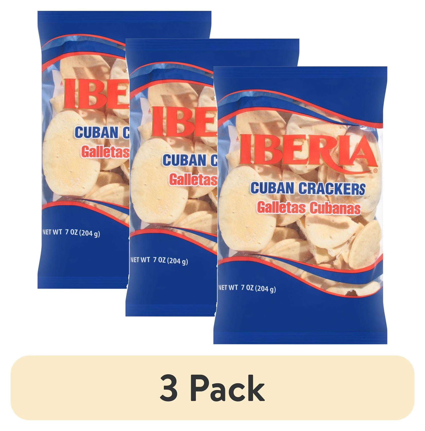 (3 pack) Iberia Cuban Crackers 7 oz