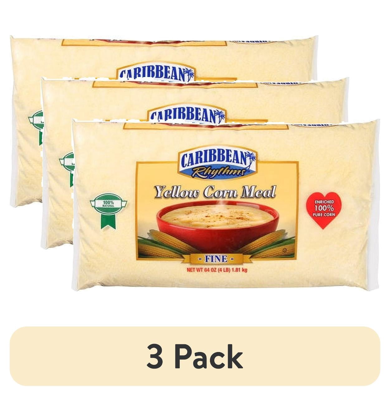 (3 pack) Iberia Fine Cornmeal, 4 lb Bag
