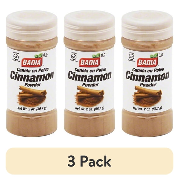 (3 pack) Badia Cinnamon Powder, 2 oz