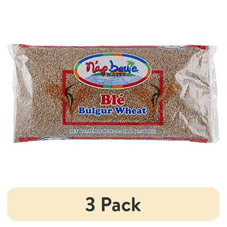 (3 pack) Iberia Foods Nap Bouie Bulgur Wheat, 3.5 lb