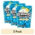 thumbnail image 1 of (3 pack) Ice Breakers Ice Cubes Pina Colada Sugar Free Chewing Gum, Bottle 3.24 oz, 40 Pieces, 1 of 10