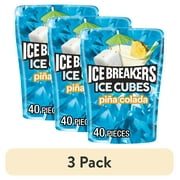 (3 pack) Ice Breakers Ice Cubes Pina Colada Sugar Free Chewing Gum, Bottle 3.24 oz, 40 Pieces price history and forecast - Ice Breakers