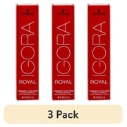 3 pack Igora Royal Hair Color - 4-6 Medium Brown Chocolate