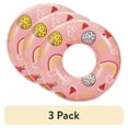 thumbnail image 1 of (3 pack) Inflatable Sweets Swim Tube Pool Float, Pink, for Kids and Adults, Unisex, 1 of 6
