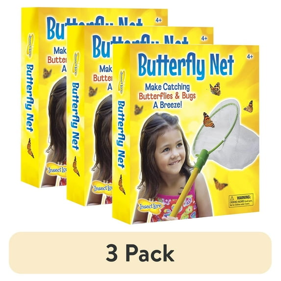 (3 pack) Insect Lore™ Butterfly Net