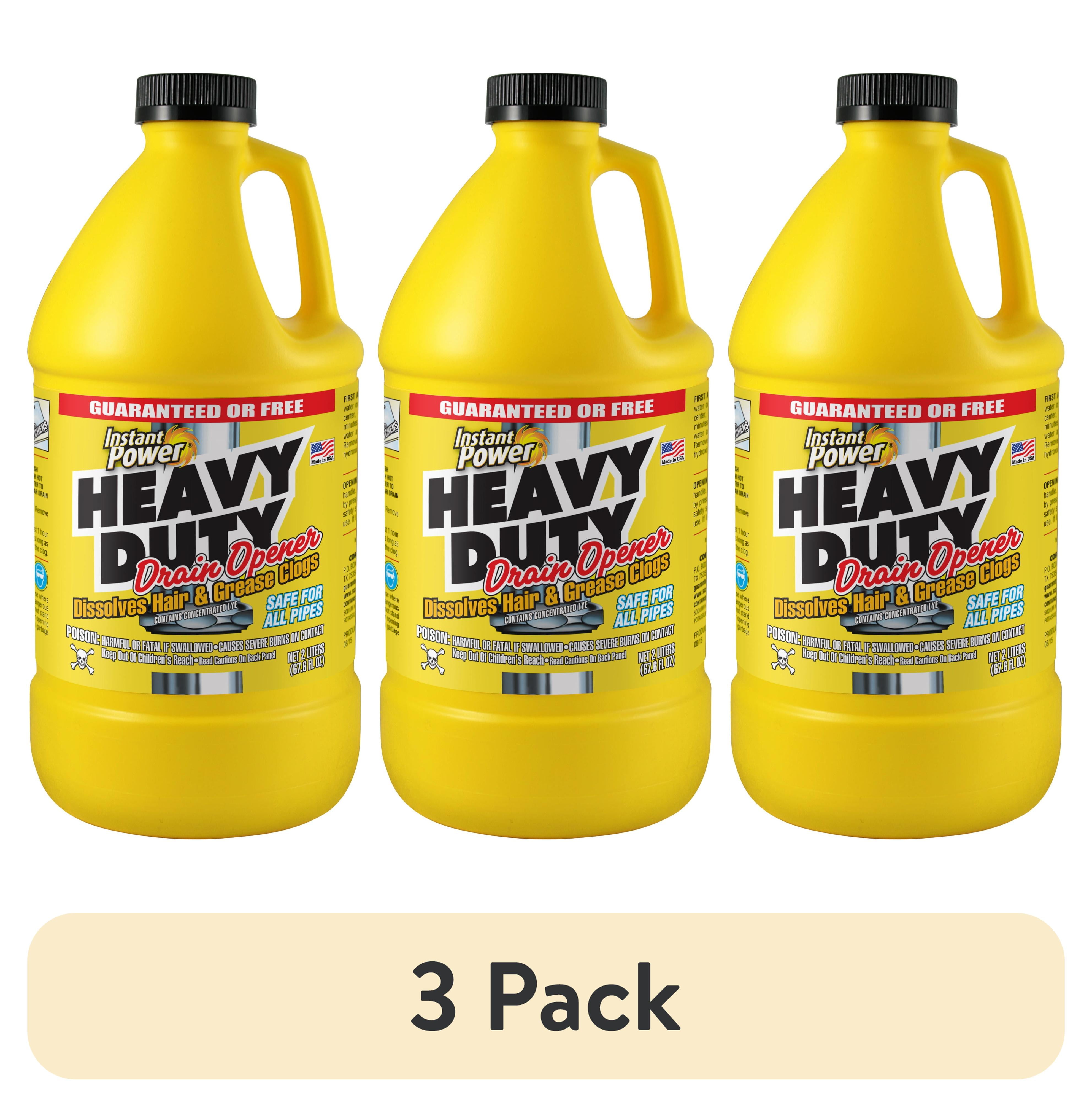 Instant Power Heavy Duty Drain Opener 1 Count 67.6 fl oz Walmart
