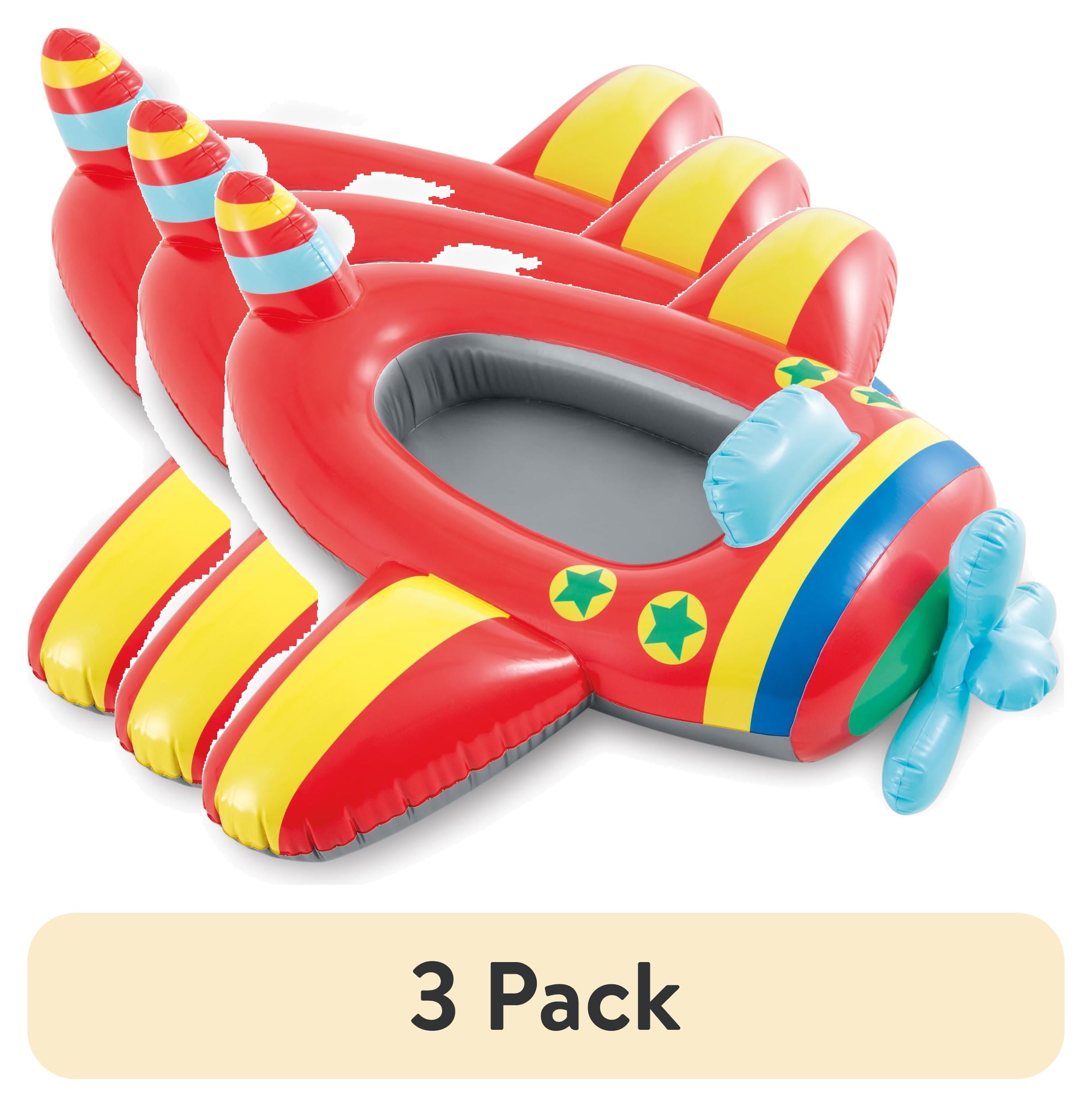 (3 pack) Intex The Wet Set Pool Cruisers Inflatable Ride-On Pool Floats ...