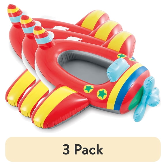 (3 pack) Intex The Wet Set Pool Cruisers Inflatable Ride-On Pool Floats, Set of 3