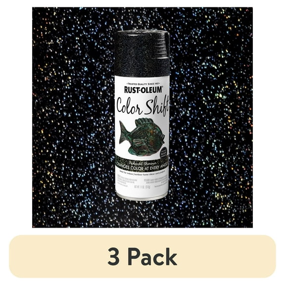 (3 pack) Iridescent, Rust-Oleum Color Shift Spray Paint-384335, 11 oz