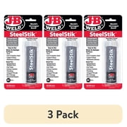3 pack J-B Weld SteelStik Epoxy Putty - 2 oz