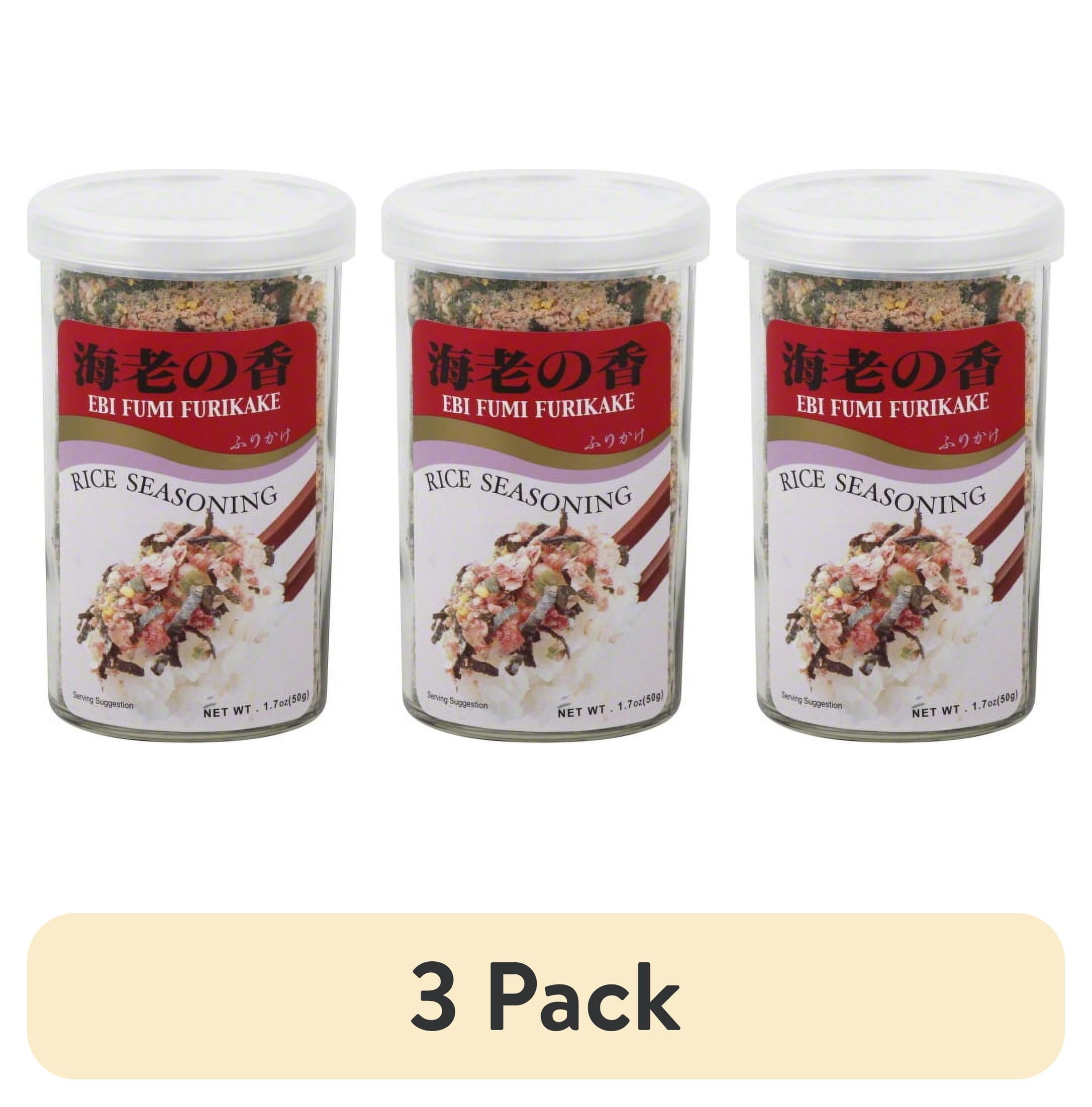 3 pack) JFC Ebi Fume Furikake Rice Seasoning - Walmart.com