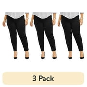 JMS Just My Size by Hanes Women's Plus Size 2 Pocket Pull On Pants, Single and 2 Pack