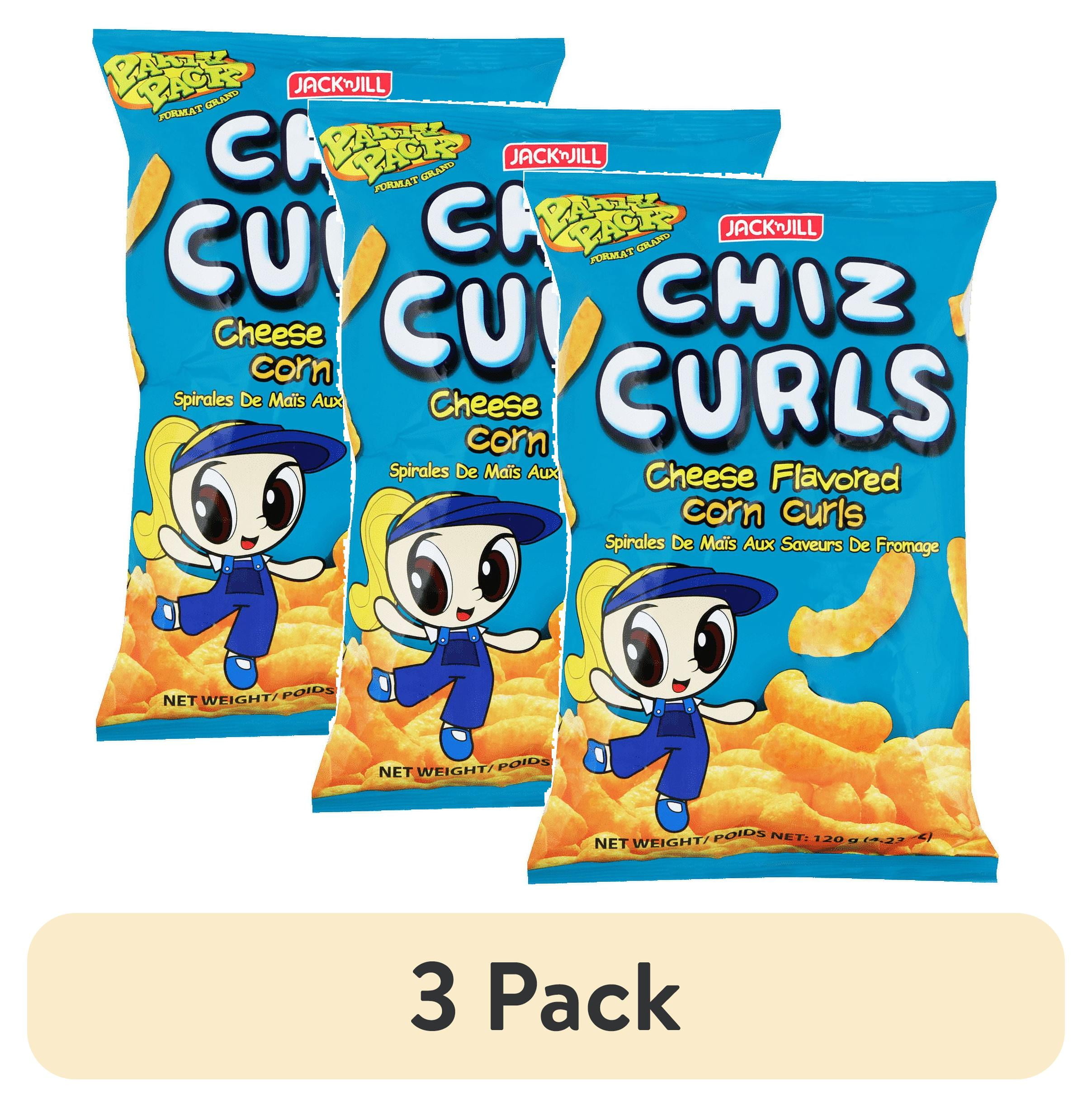 Jack 'n Jill Chiz Curls, 120g Pack - Walmart.com