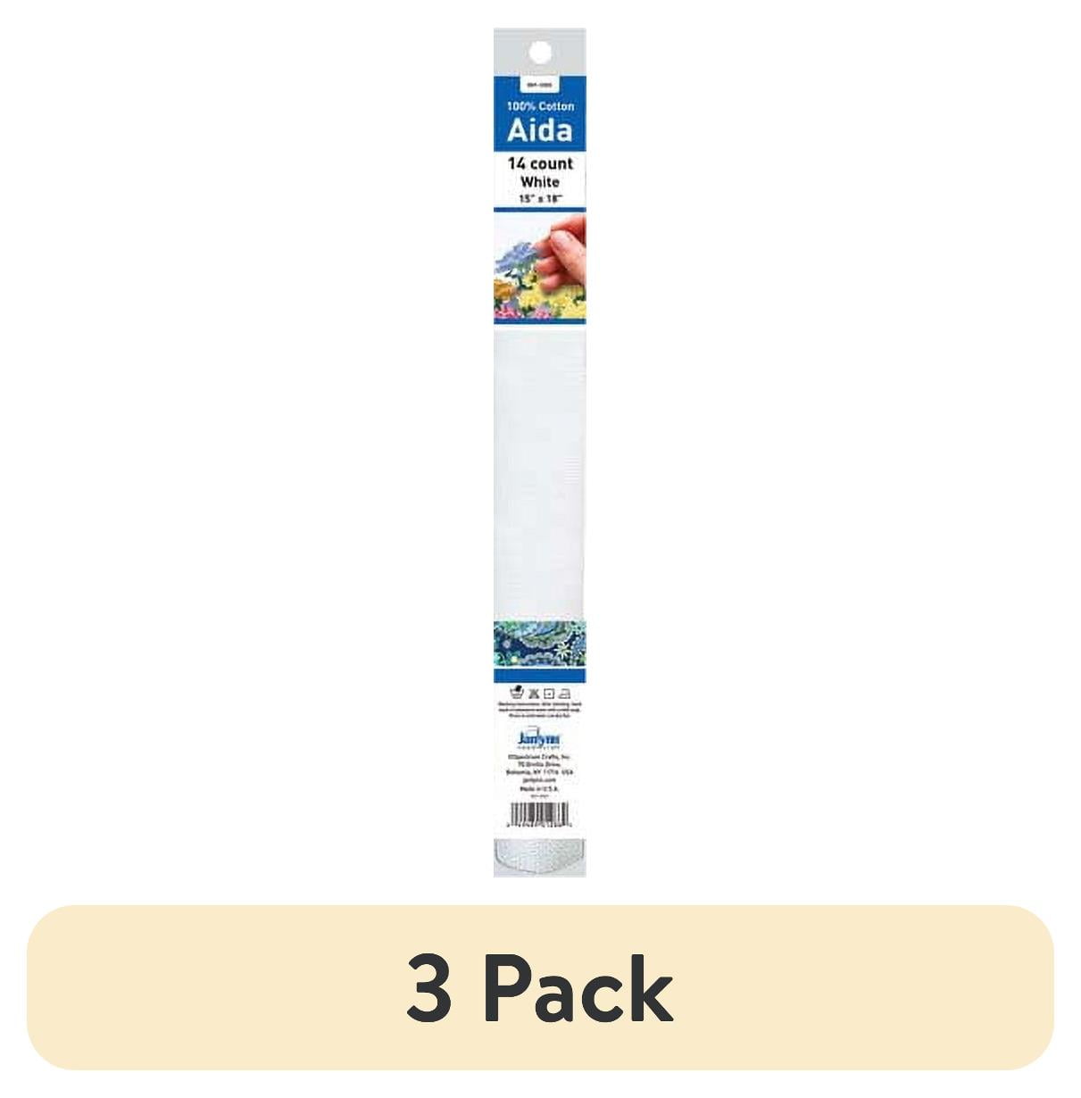 Janlynn 14 Ct. White Aida 15 X 18 - Walmart.com