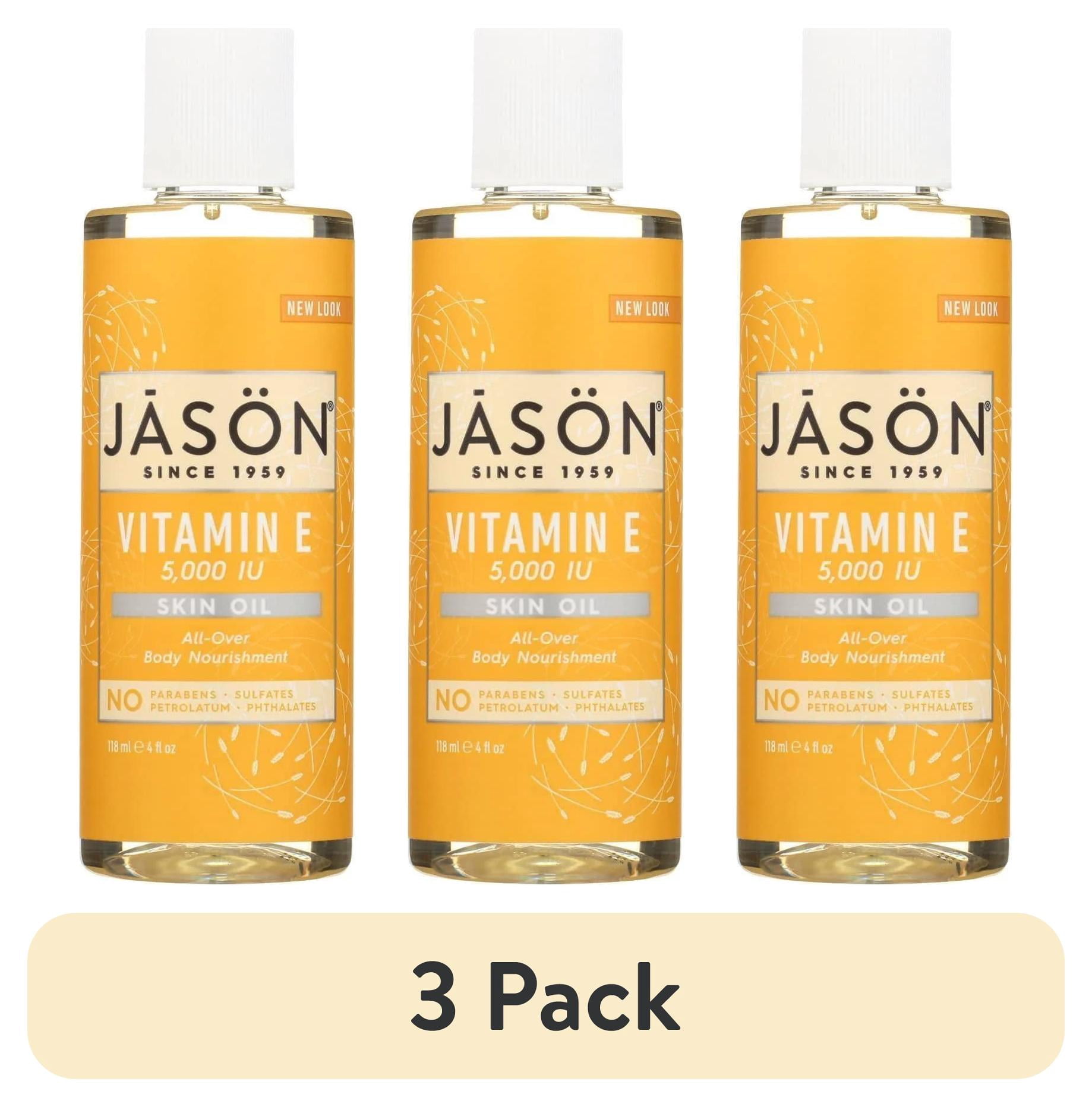 Jason Amazon (3 pack) Jason Natural Cosmetics Vitamin E 5,000 IU Skin Oil 4 oz ...