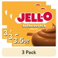 thumbnail image 1 of (3 pack) Jell-O Cook & Serve Butterscotch Pudding & Pie Filling Mix, 3.5 oz Box, 1 of 15