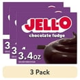 thumbnail image 1 of (3 pack) Jell-O Cook & Serve Chocolate Fudge Artificially Flavored Pudding & Pie Filling Mix, 3.4 oz Box, 1 of 14