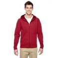 thumbnail image 1 of (3 pack) Jerzees 6 oz. Sport Tech Fleece Full-Zip Hood (PF93MR) True Red, XL, 1 of 4