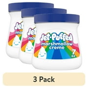 (3 pack) Jet-Puffed Marshmallow Creme, 7 oz Jar