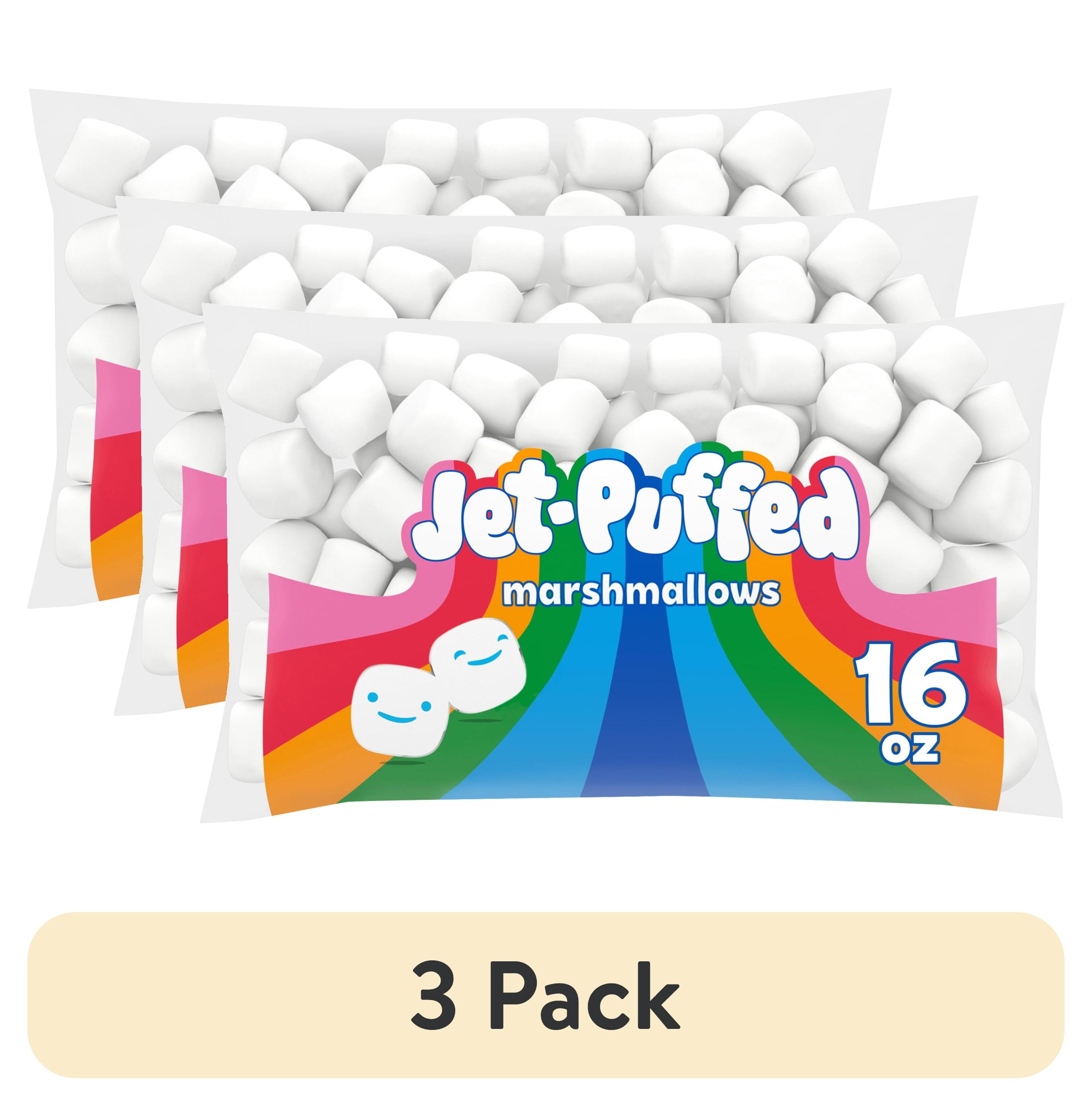 (3 pack) Jet-Puffed Marshmallows, 1 lb Bag