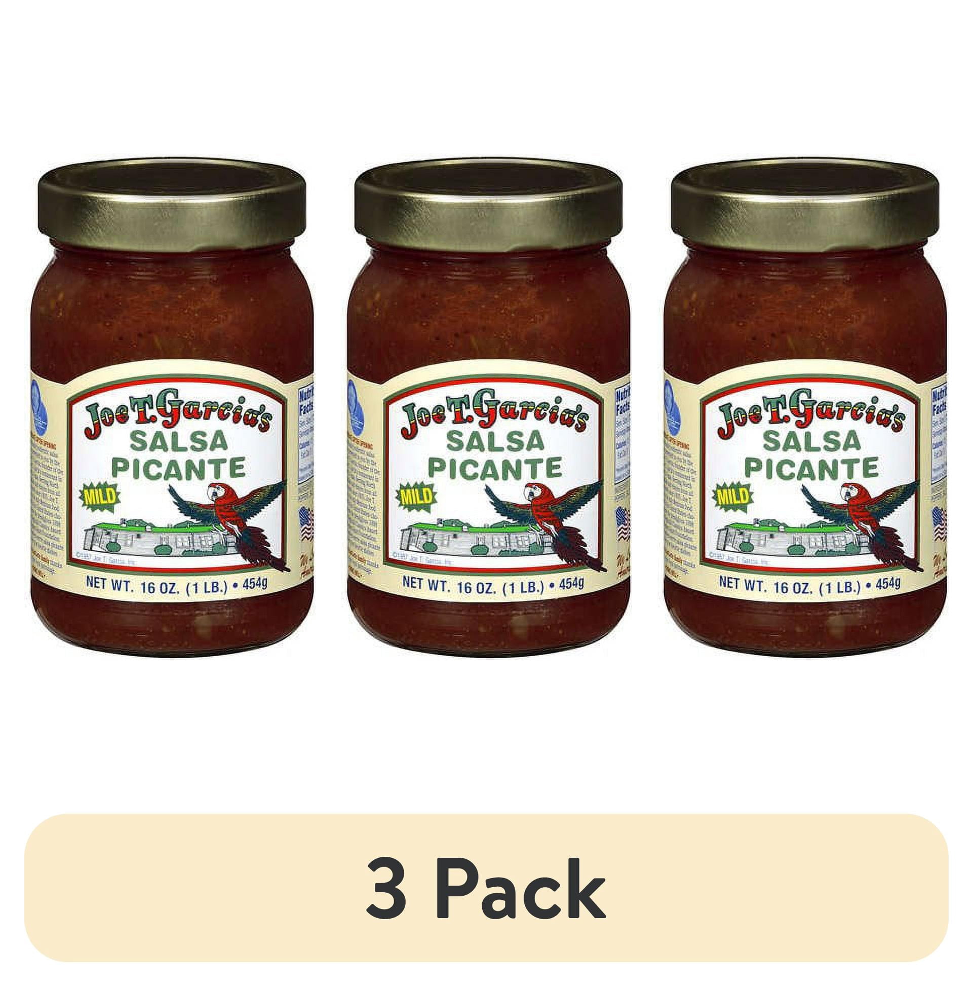 (3 pack) Joe T Garcias Joe T Garcias Salsa Picante, 16 oz