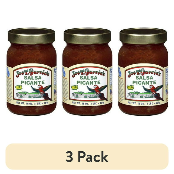 (3 pack) Joe T Garcias Joe T Garcias Salsa Picante, 16 oz