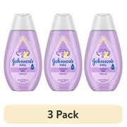 (3 pack) Johnson's Baby Bedtime Bath, Relaxing NaturalCalm Aromas, 3.4 fl. oz