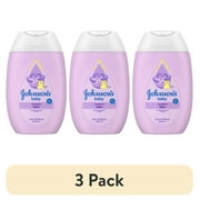 (3 pack) Johnson's Baby Moisturizing Bedtime Baby Lotion, Paraben-Free, 3.4 fl. oz