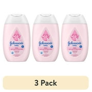 (3 pack) Johnson's Baby Moisturizing Baby Lotion, Coconut Oil &amp; Aloe, 3.4 fl. oz