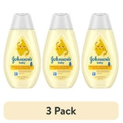 (3 pack) Johnson's Baby Head-To-Toe 2-in-1 Baby Wash & Shampoo, 3.4 fl. oz