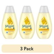 (3 pack) Johnson's Baby Head-To-Toe 2-in-1 Baby Wash & Shampoo, 3.4 fl. oz