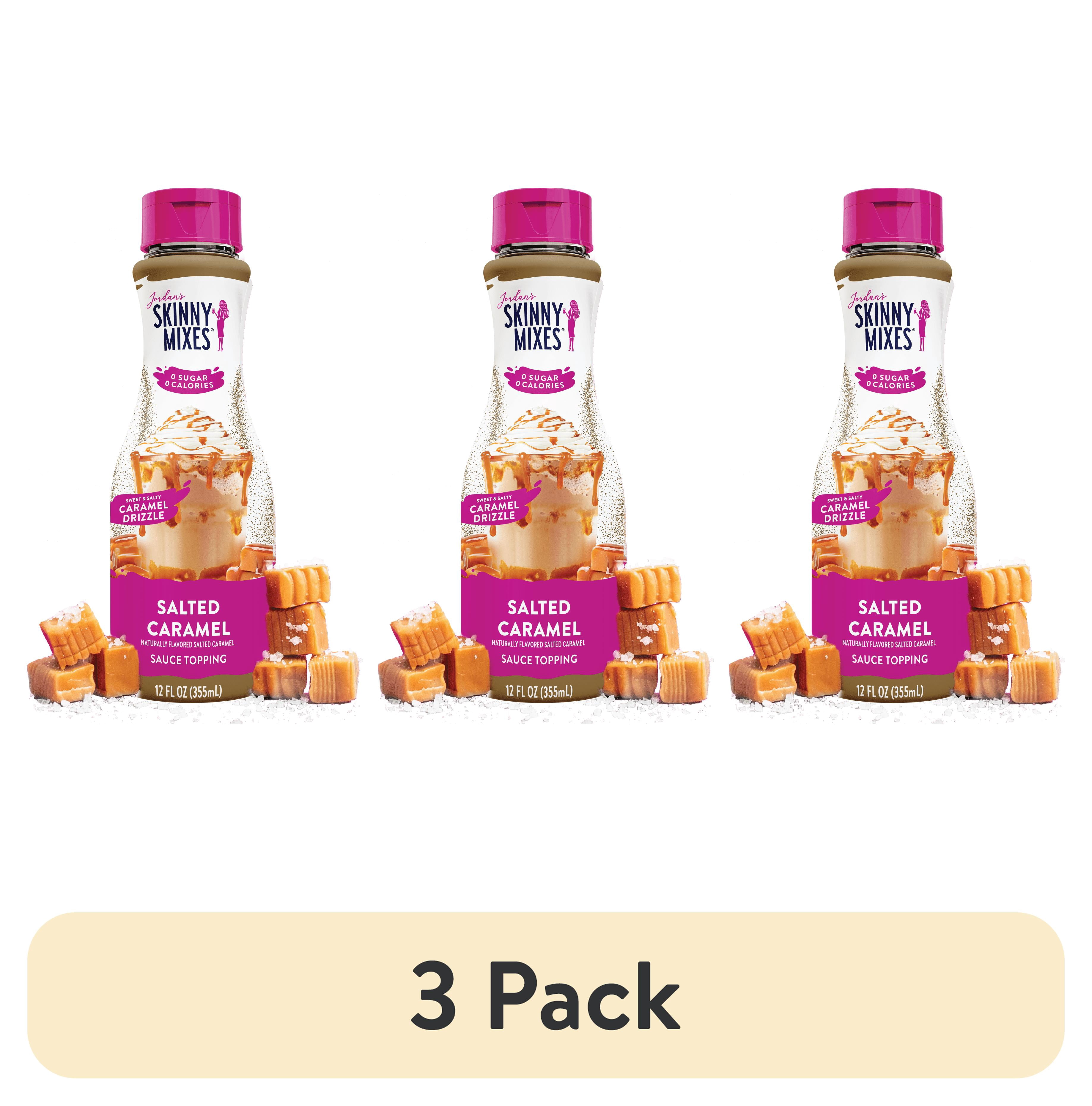 (3 pack) Jordan's Skinny Mixes, Sugar Free Salted Caramel Sauce