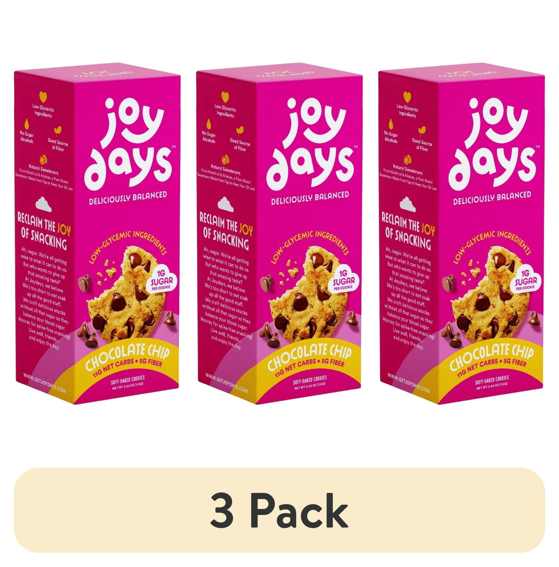(3 pack) Joydays Chocolate Chip Cookies 10 Count Box