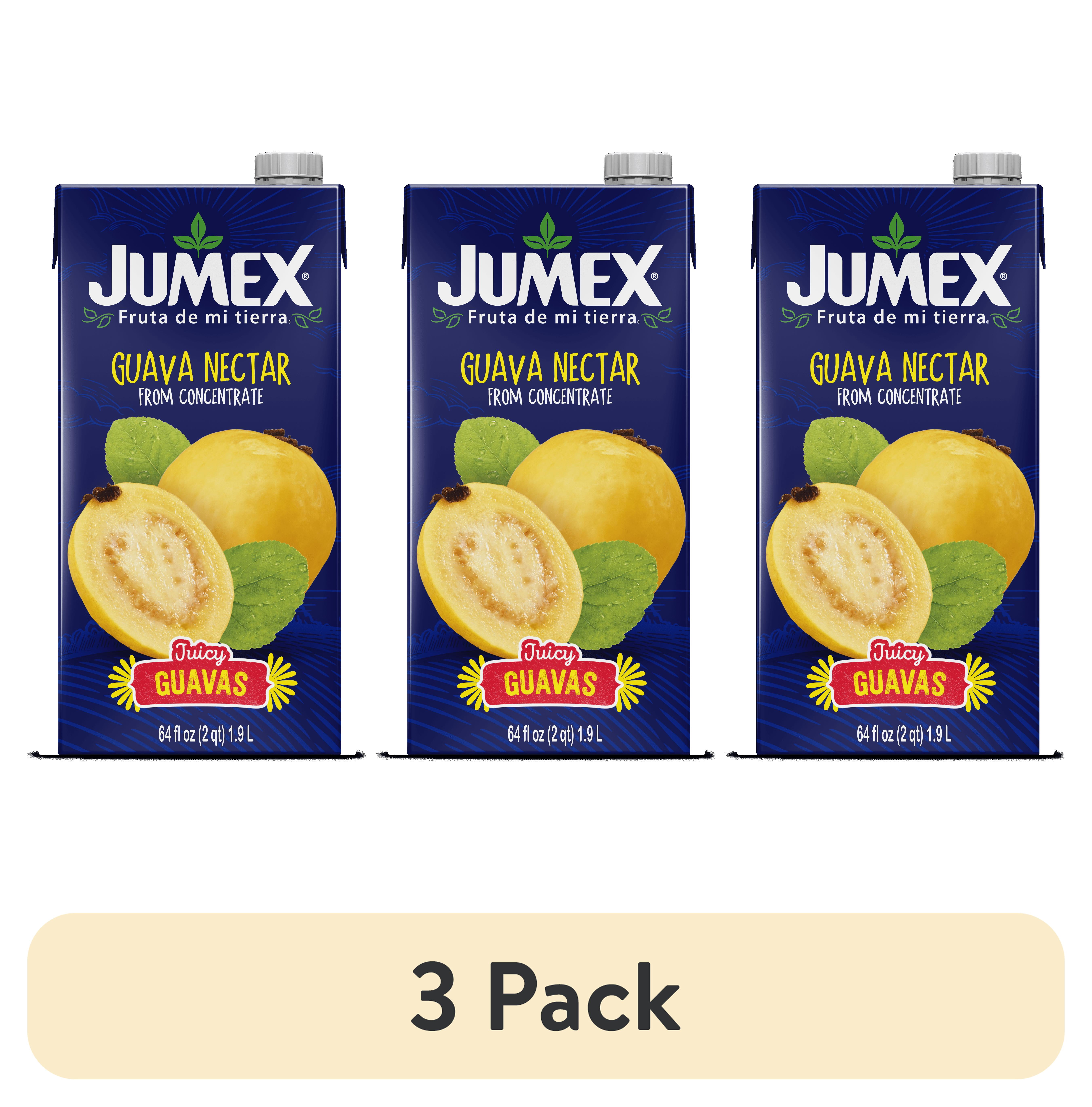 (3 pack) Jumex Guava Nectar Juice, 64 fl oz