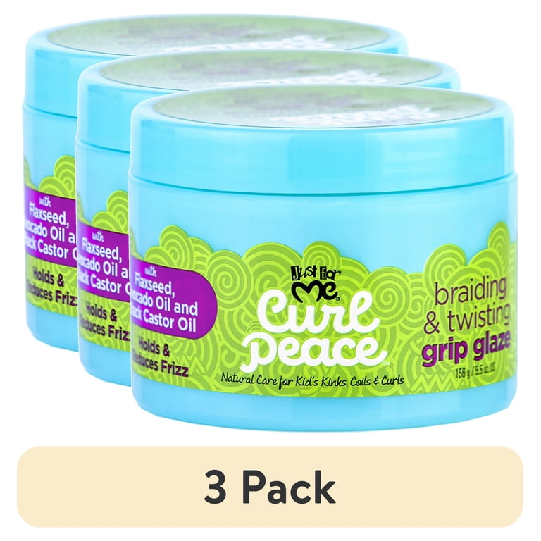 3 pack) Just For Me Curl Peace Grip Glaze Nourishing Hair Styling
