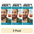 thumbnail interactive-video image 1 of (3 pack) Just For Men Mustache & Beard, Beard Dye for Men with Brush Included for Easy Application, With Keratin Biotin Aloe and Coconut Oil for Healthy Facial Hair - Light Red Brown, M-27 Pack of 1, 1 of 9