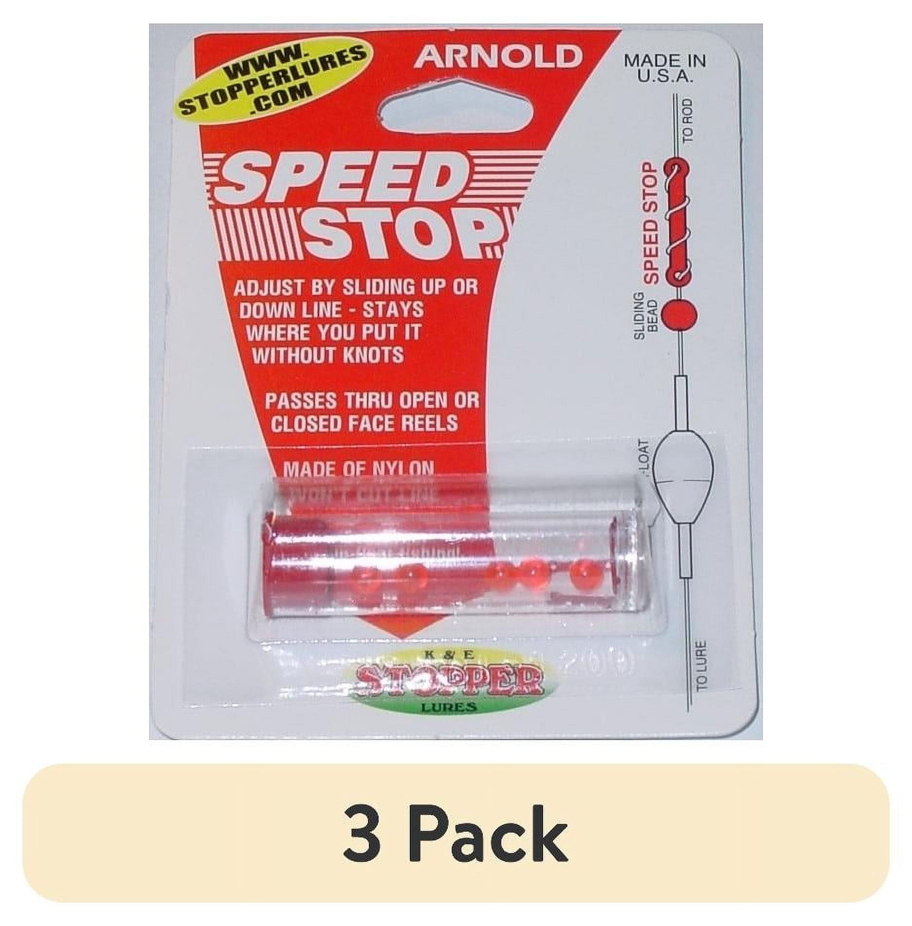 (3 pack) K&E SPEED STOPS | 5 PK Bobber Stops