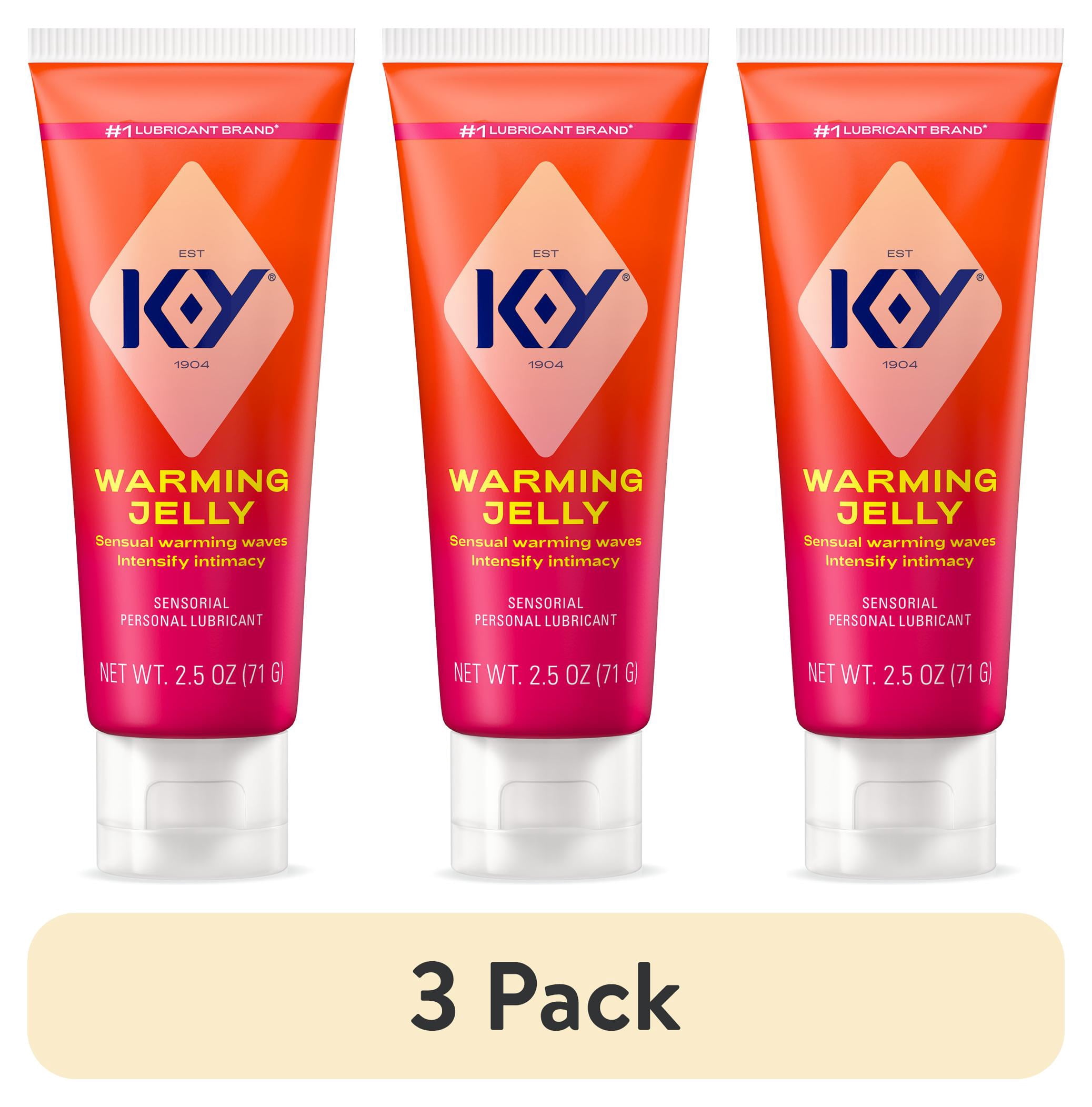 K-Y Warming Jelly Lube, Sexual Lubrication, Glycol Based, Safe