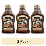 (3 pack) KC Masterpiece Original Barbecue Sauce, 18 oz